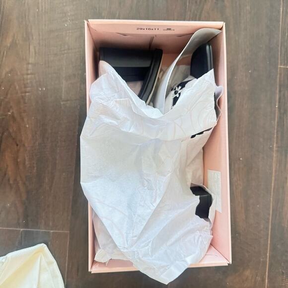 For Love & Lemons x Dolce Vita | Daphne Daisy Flip Flop Heel | Size 9 - Picture 3 of 6